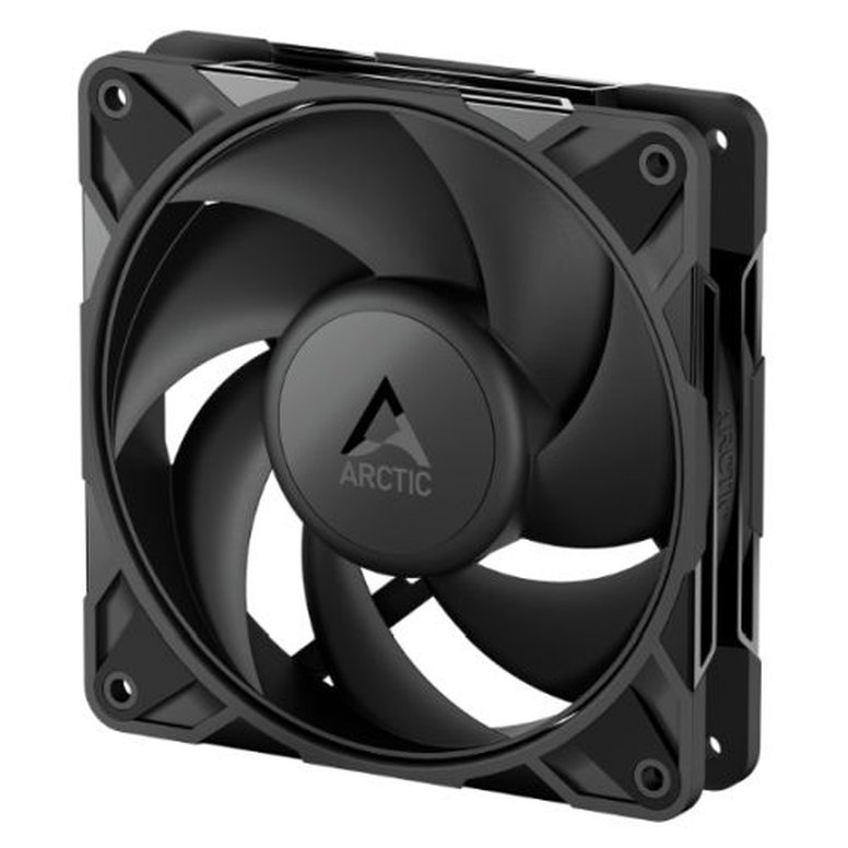 ARCTIC P12 Pro PST CO 12cm PWM Case Fan w/ Cable Splitter for Continuous Operation, Dual Ball Bearing, 600-3000 RPM, Black