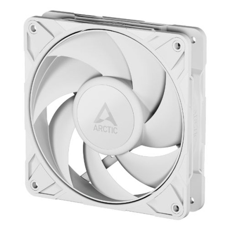 ARCTIC P12 Pro PST 12cm PWM Case Fan w/ Cable Splitter, Fluid Dynamic Bearing, 600-3000 RPM, White