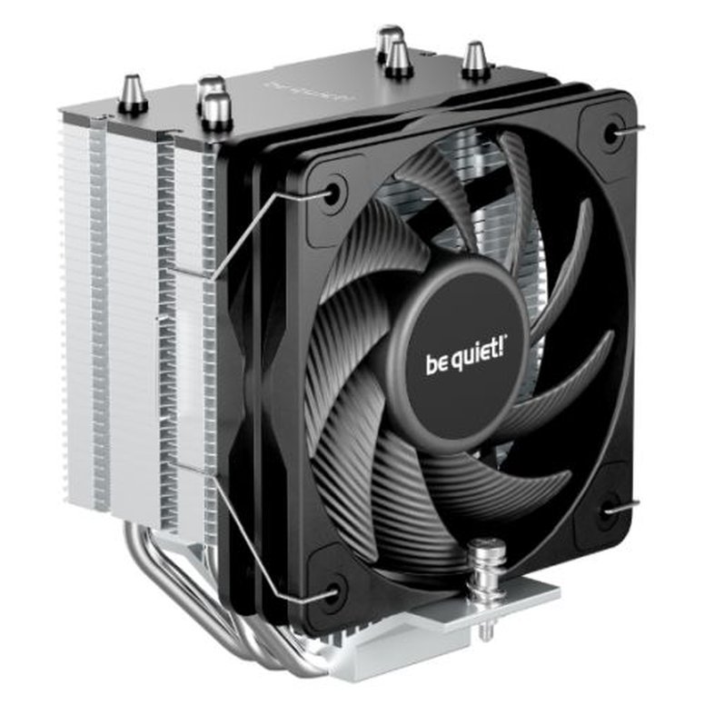 Be Quiet! BK047 Pure Rock Slim 3 Heatsink & Fan, Intel & AMD, 100mm PWM Fan, 3 Nickel-Plated Heatpipes, 130W TDP