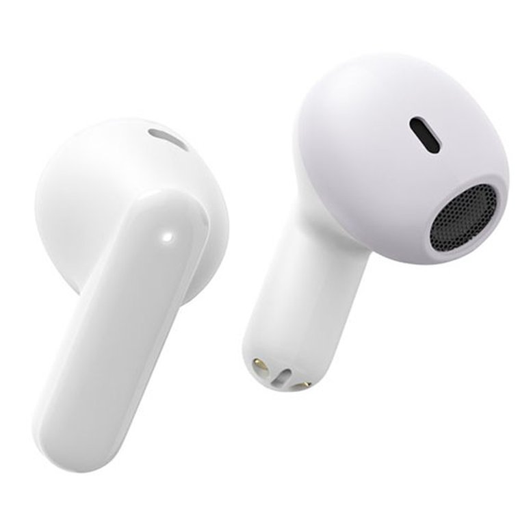 Hama (Freedom Light II) Bluetooth True Wireless Earbuds with Microphone, Touch/Voice Control, 20 Hour Battery, Charging/Carry Case, White