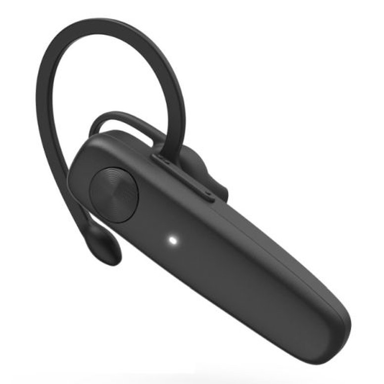 Hama (MyVoice Essential) Mono-Bluetooth Headset, Multipoint Technology, Voice Control, 7 Hours Talk Time, USB-C Charging, Black 
