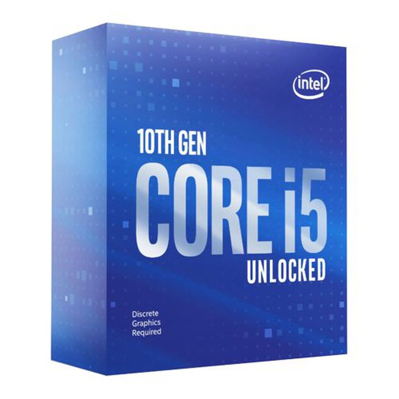 Intel Core I5-10600KF CPU, 1200, 4.1 GHz (4.8 Turbo), 6-Core, 125W, 14nm, 12MB Cache, Unlocked, No Graphics, Comet Lake
