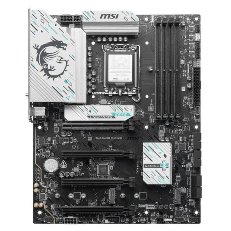 MSI B860 GAMING PLUS WIFI, Intel B860, 1851, ATX, 4 DDR5, HDMI, DP, TB4, Wi-Fi 7, 5G LAN, 3x M.2