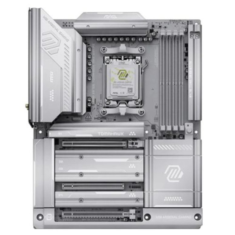 MSI MAG X870E TOMAHAWK MAX WIFI PZ, AMD X870E, AM5, ATX, 4 DDR5, HDMI, 2 USB4, Wi-Fi 7, 5G LAN, 4x M.2, Back-Connect Design