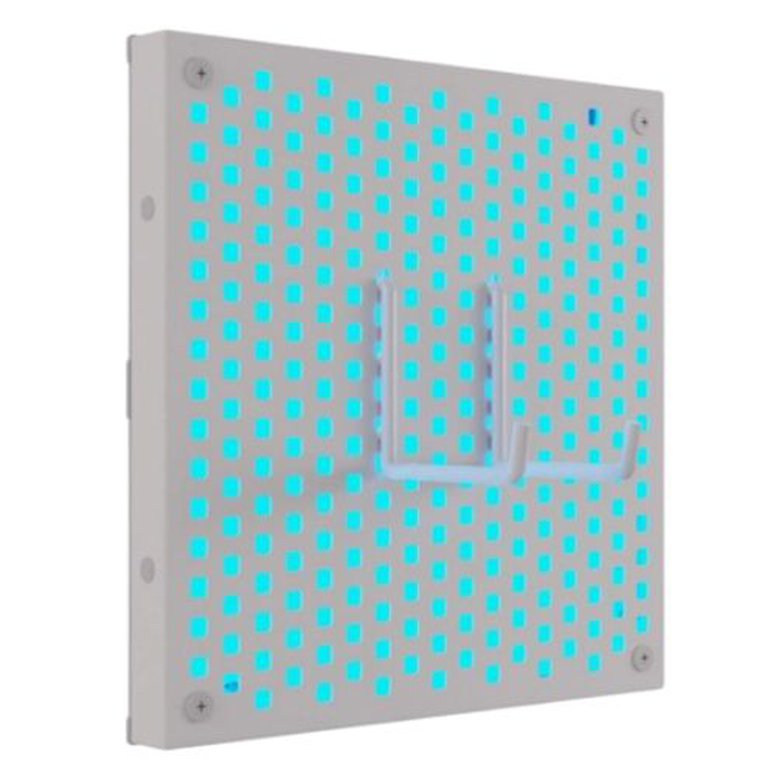 Nanoleaf Blocks Light Pegboard Add-on Kit (1-Panel), Stainless Steel, 2 Sturdy Metal Hooks *Expansion Kit Only*