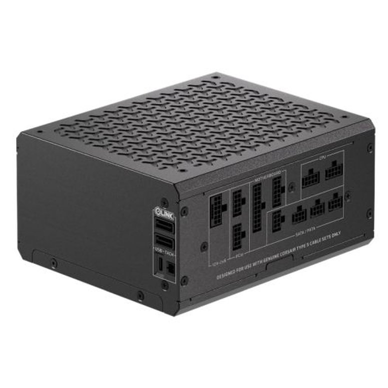 Corsair 1000W HXi SHIFT Series HX1000i PSU, Fluid Dynamic Fan, Fully Modular, Cybenetics Platinum, iCUE LINK System Hub, ATX 3.1, PCIe 5.1