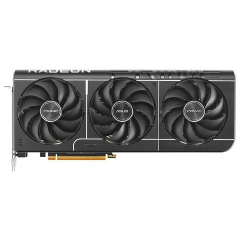 Asus PRIME RX9070 XT OC, PCIe5, 16GB DDR6, HDMI, 3 DP, 3030MHz Clock, Overclocked, Compact SFF-Ready