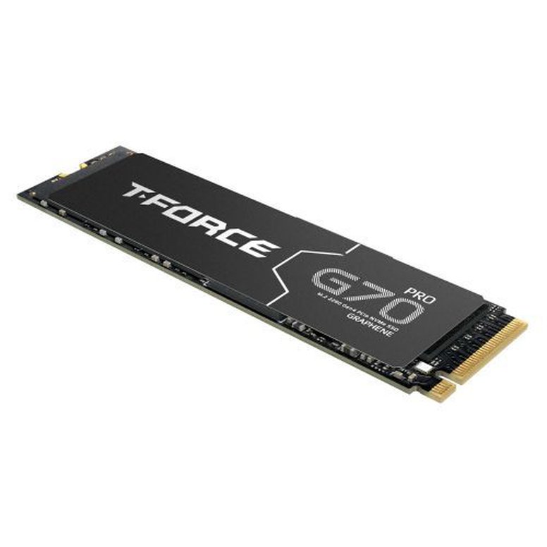 Team 4TB T-Force G70 Pro M.2 NVMe Gen4 SSD, M.2 2280, PCIe4, 3D NAND, R/W 7400/6800 MB/s, Graphene Heatsink