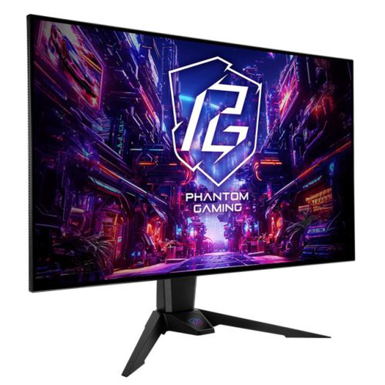 Arock 31.5" 4K UHD WOLED Gaming Monitor (PGO32UFS), 3840 x 2160, 0.03ms, USB, 240Hz/FHD 480Hz, 99% DCI-P3, 132% sRGB, VESA
