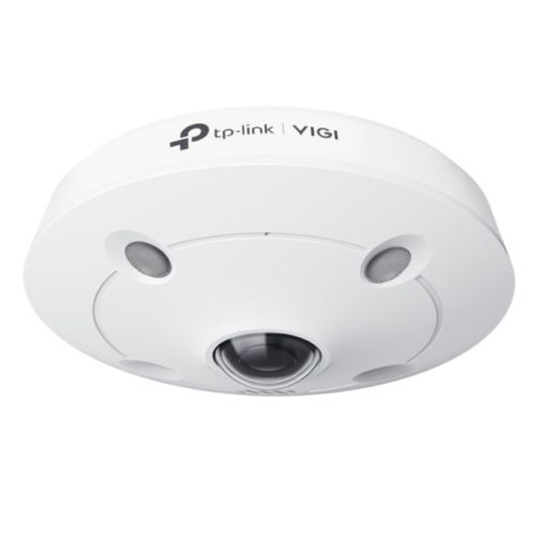TP-LINK (InSight S655I) IR Fisheye Network Camera, 360° Coverage, Multiple Display Modes and ePTZ, Smart Detection, IP67, Two-Way Audio
